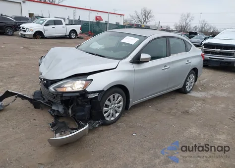 2017 Nissan Sentra S from USA, damaged, VIN 3N1AB7AP7HY227287